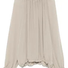 блузка с оборками