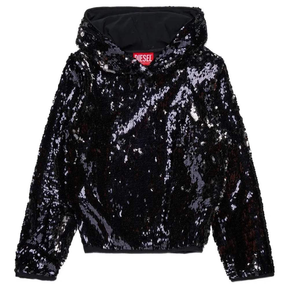 Худи с пайетками