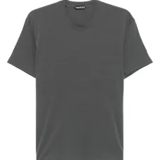 меланжевая футболка