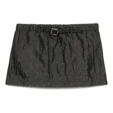 Юбка мини с поясом Юбка мини с поясом