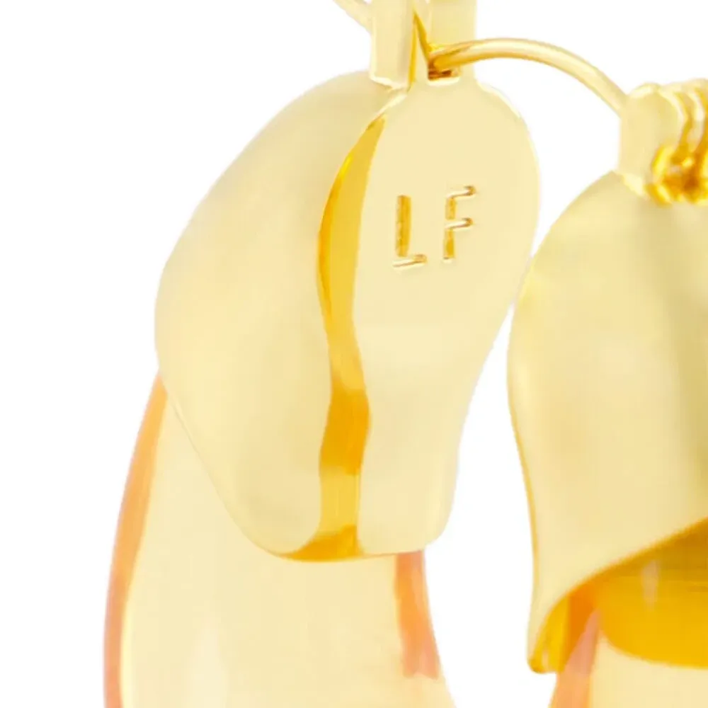 Серьги-кольца Organic