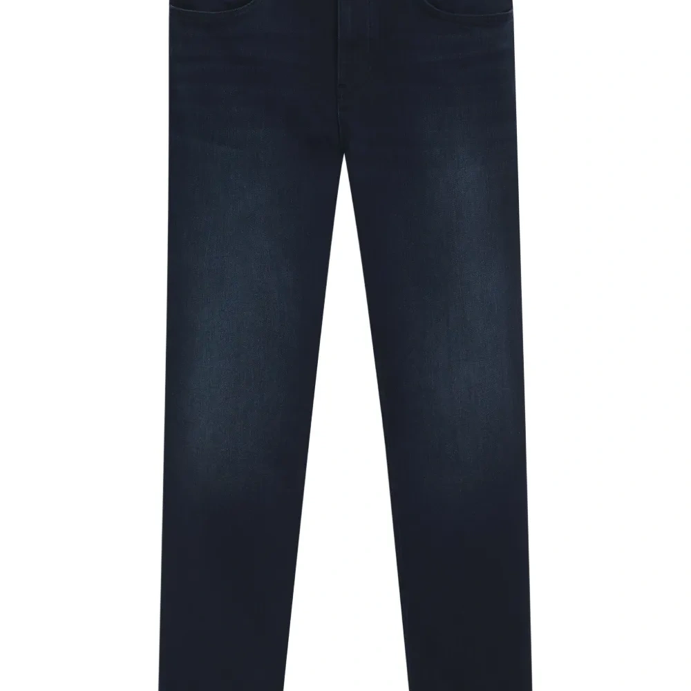 Джинсы с нашивкой-логотипом