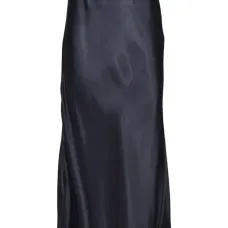 Атласная юбка миди