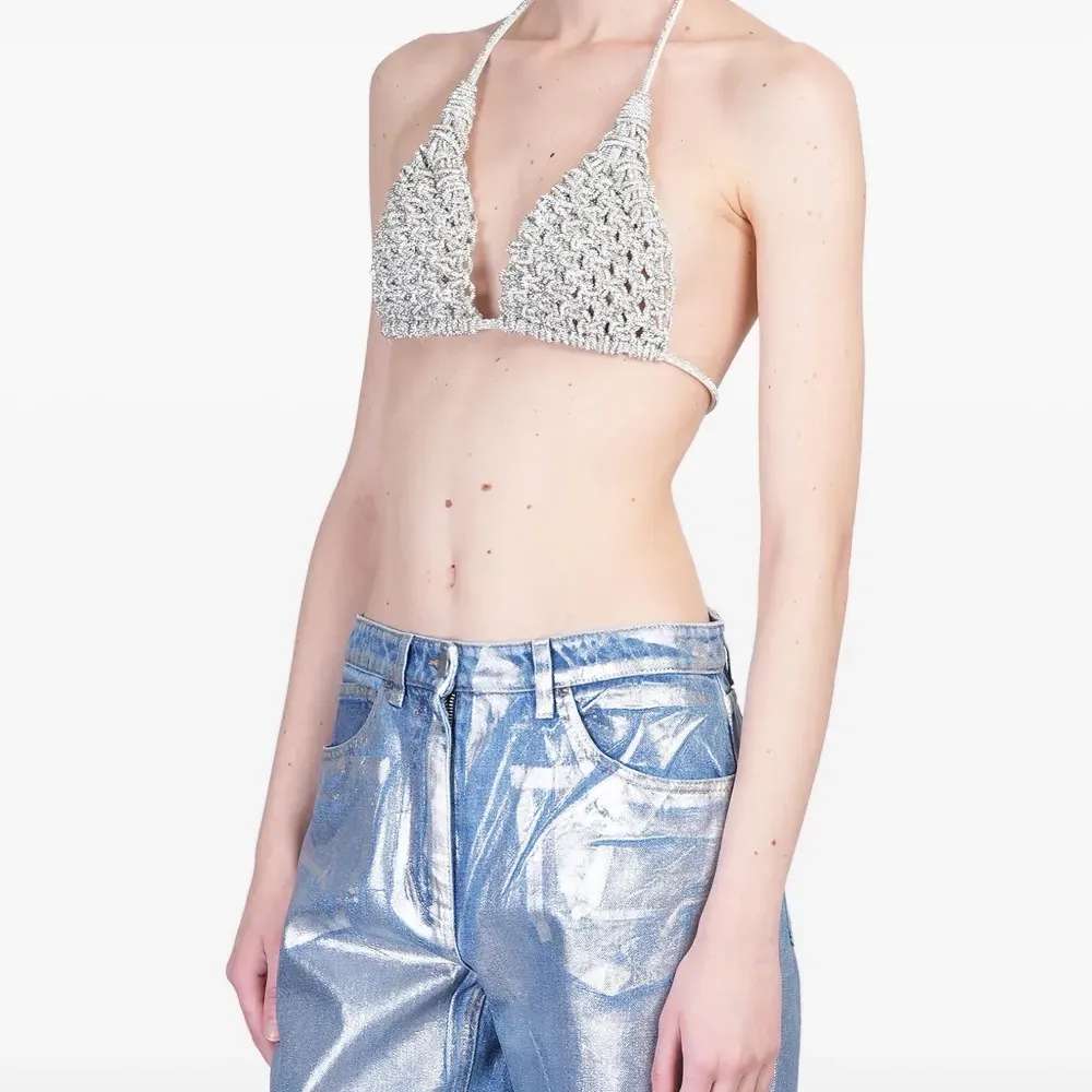 Топ со стразами