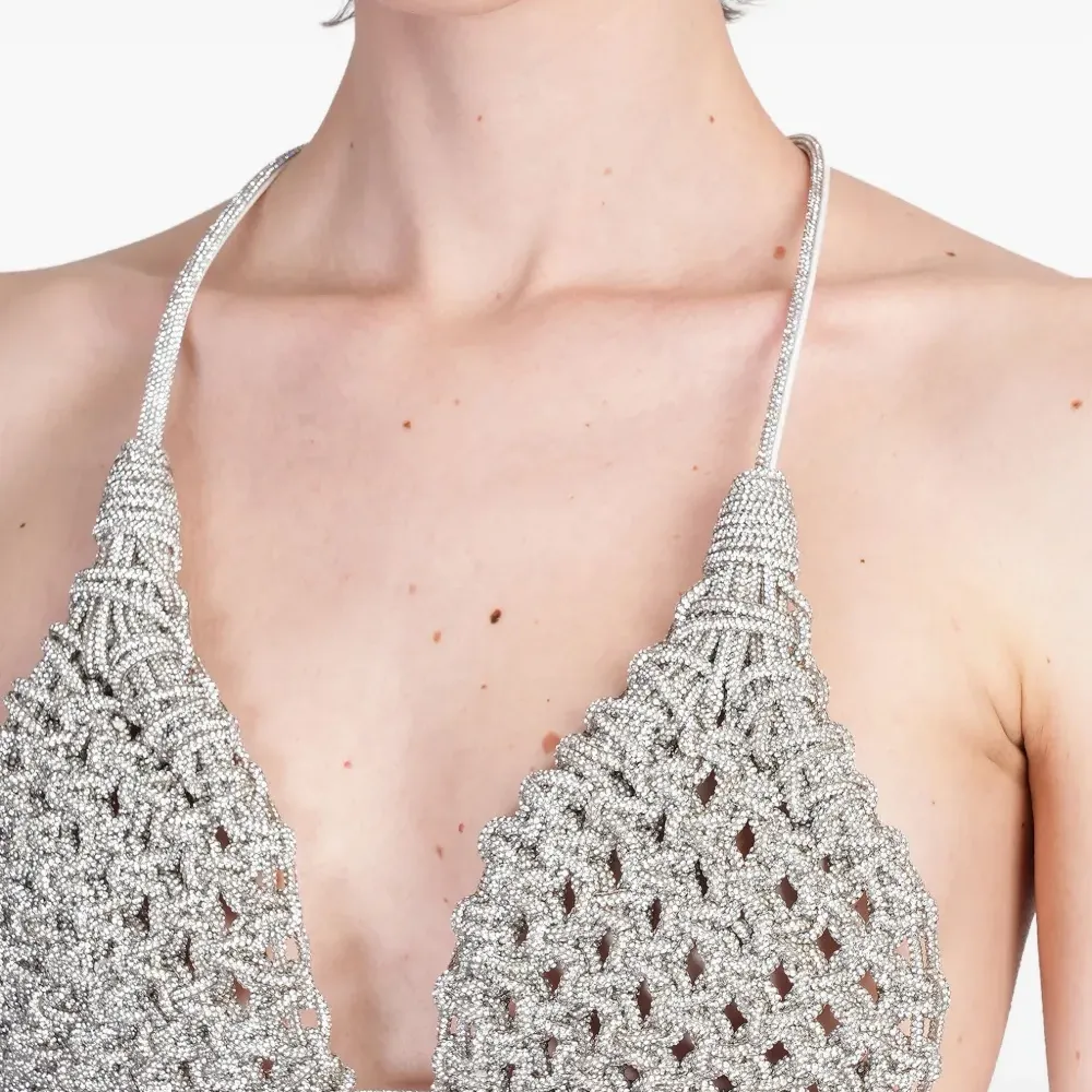 Топ со стразами