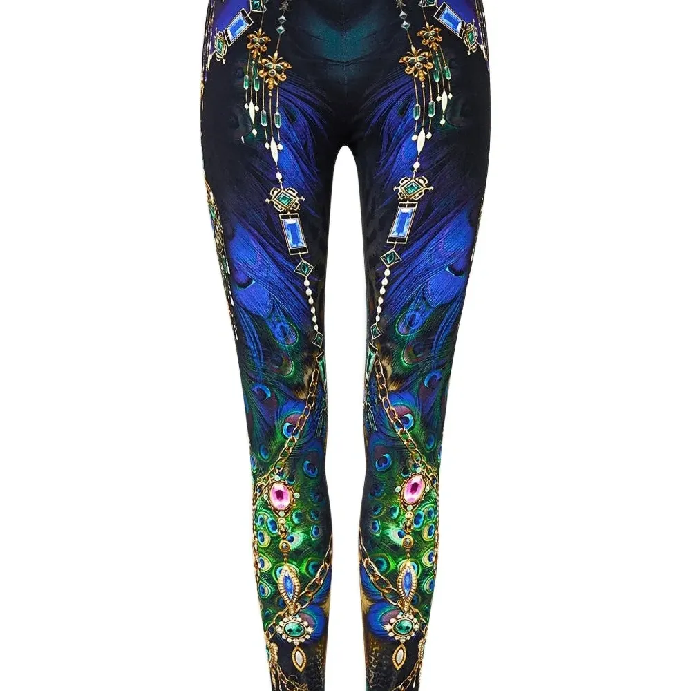 Леггинсы с принтом "Dominican Decadence jewel"