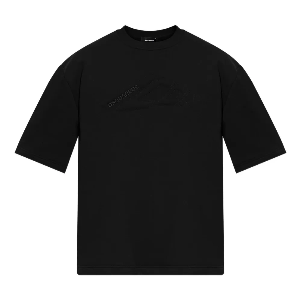 Футболка с вышитым логотипом