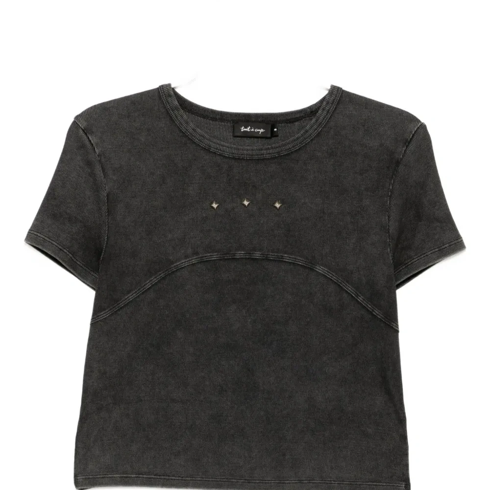 футболка с люверсами