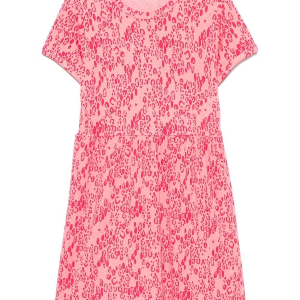 Платье с абстрактным принтом