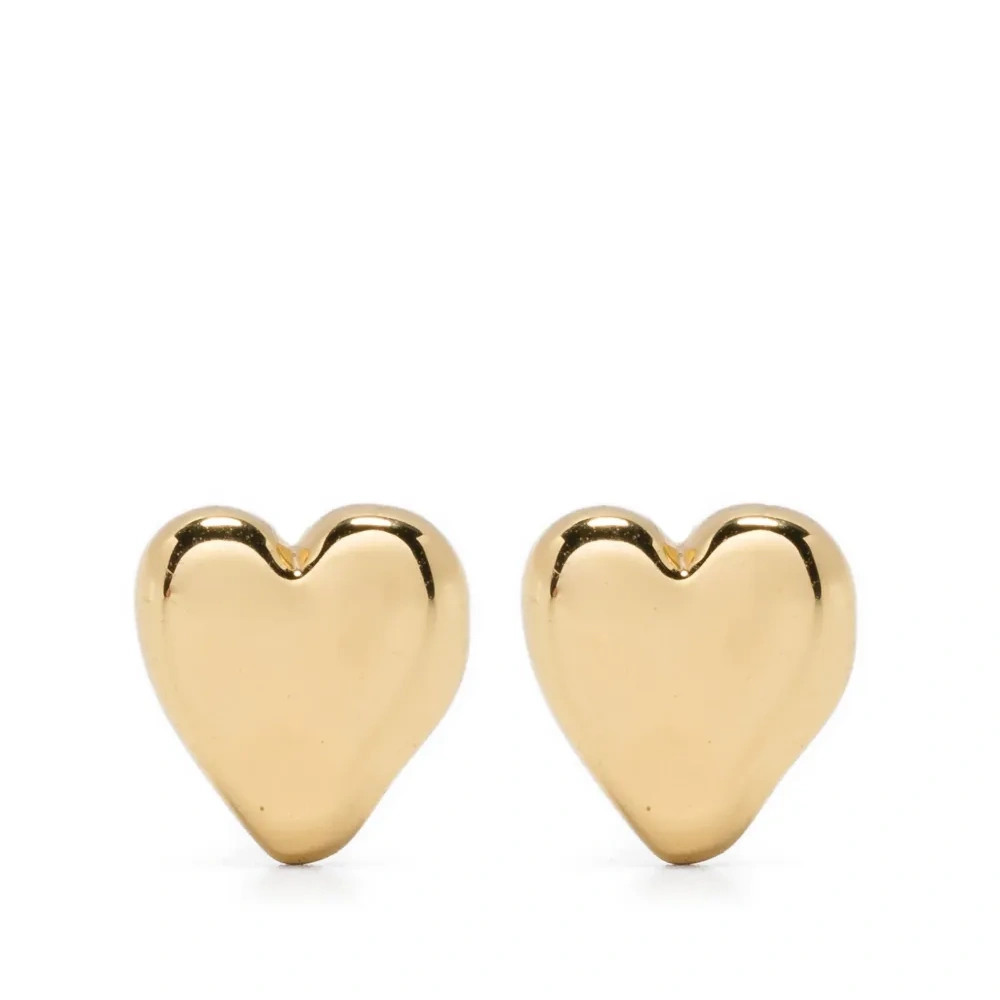 Позолоченные серьги Heart