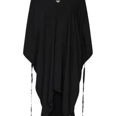 Платье миди с V-образным вырезом