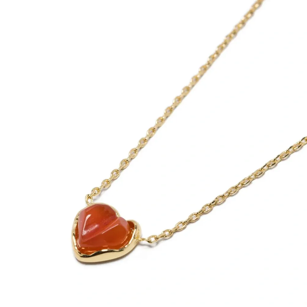 Позолоченное колье Heart