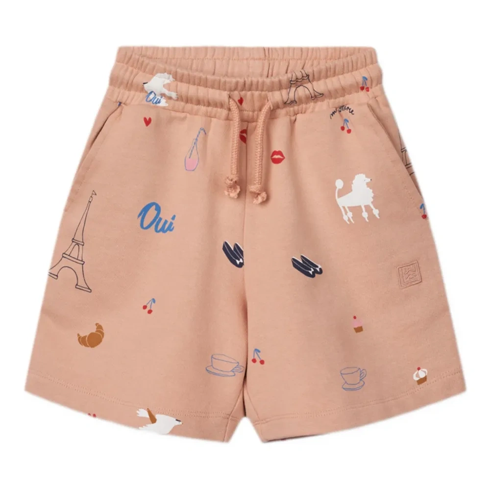 спортивные шорты с принтом