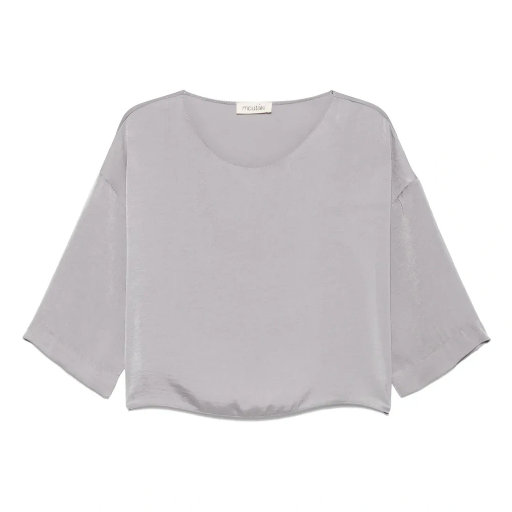 Атласная футболка