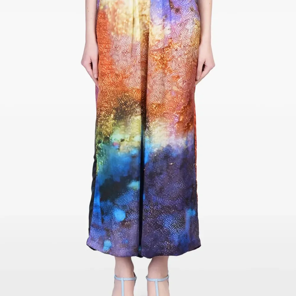 Брюки с абстрактным принтом Брюки с абстрактным принтом