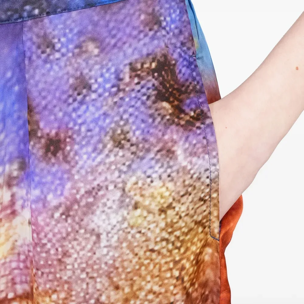 Брюки с абстрактным принтом Брюки с абстрактным принтом