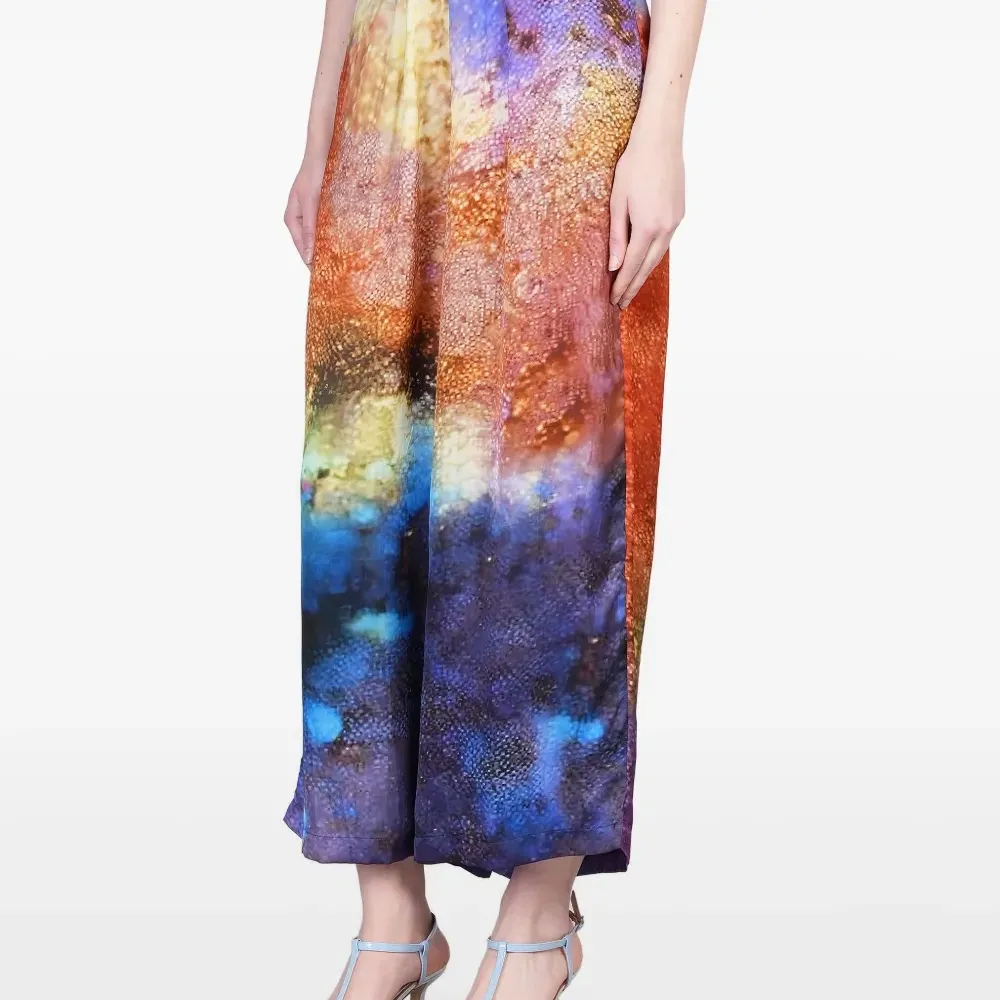 Брюки с абстрактным принтом Брюки с абстрактным принтом