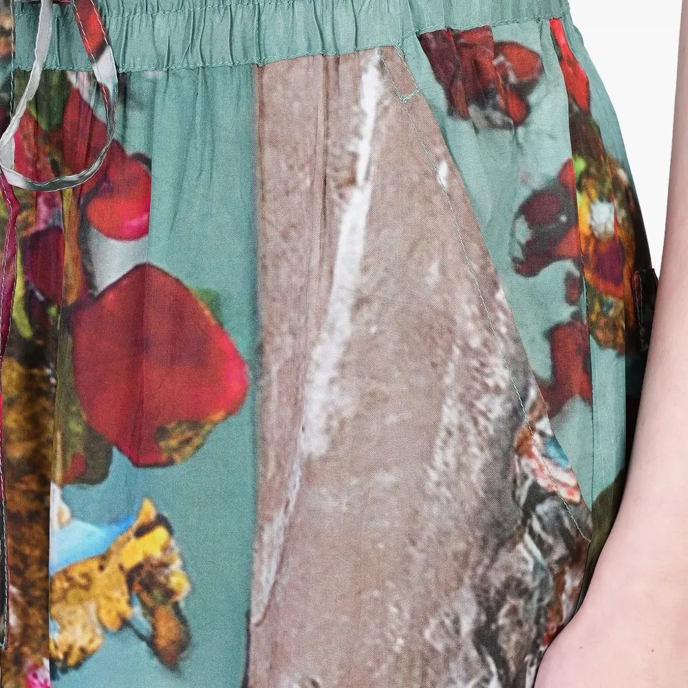 Брюки с графичным принтом Брюки с графичным принтом