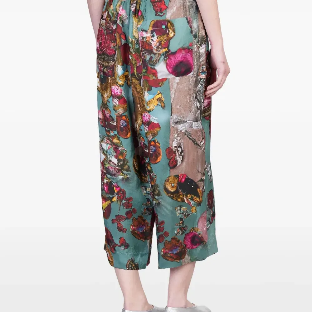 Брюки с графичным принтом Брюки с графичным принтом