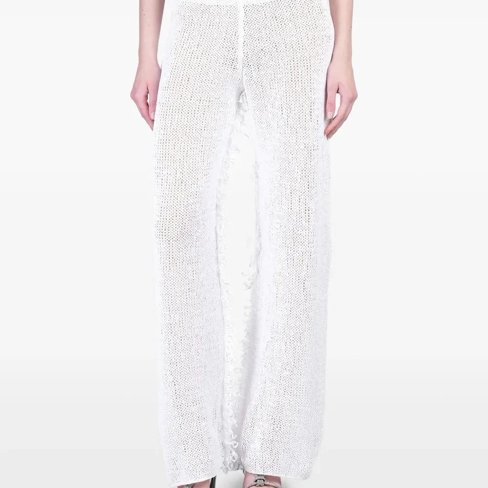 Брюки рыхлой вязки