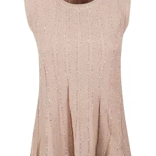 Декорированный топ без рукавов