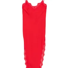 Платье-комбинация с разрезами