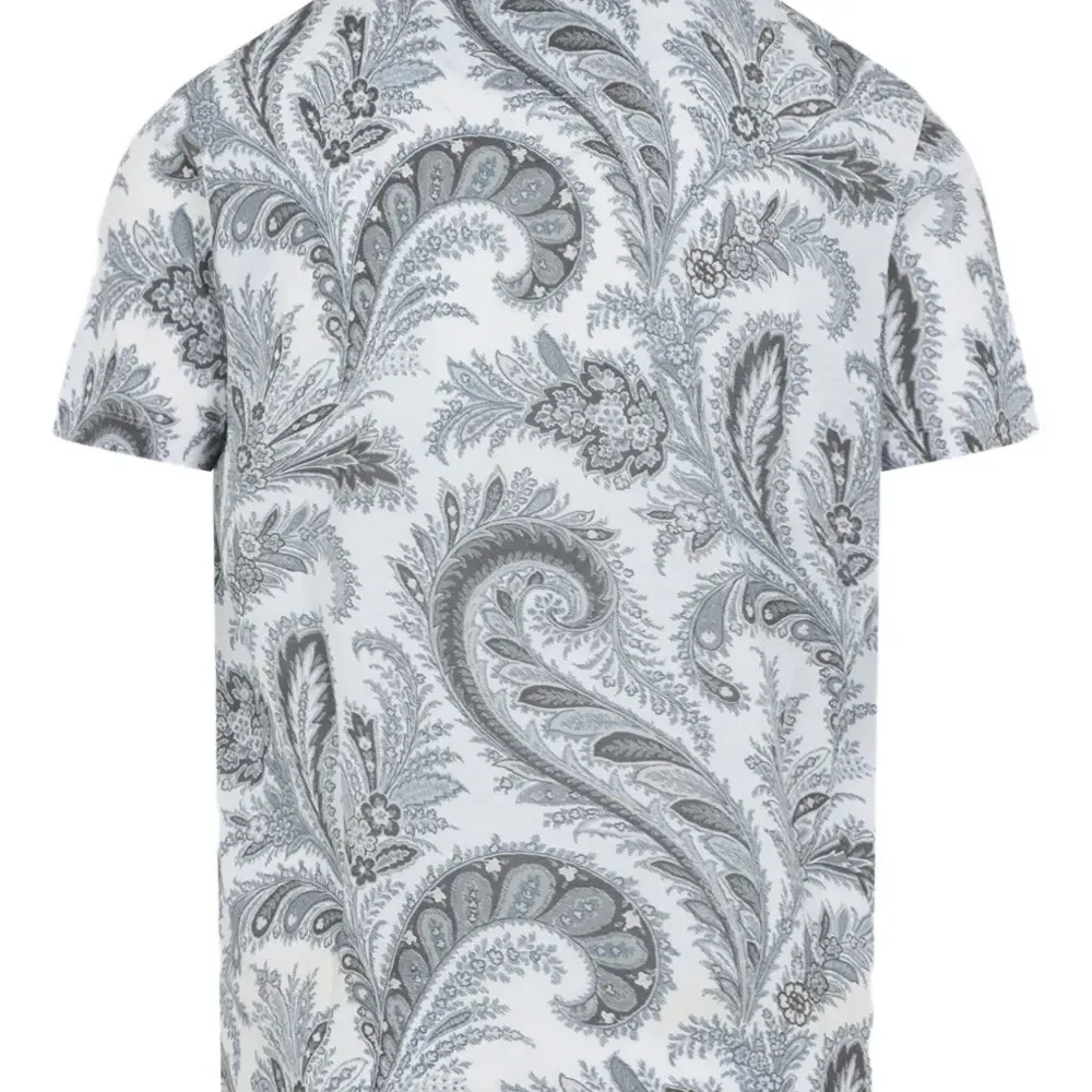 Футболка с принтом пейсли