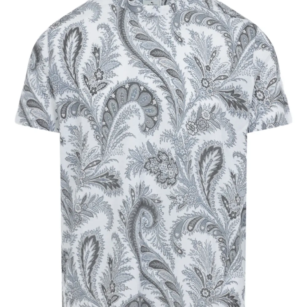 Футболка с принтом пейсли