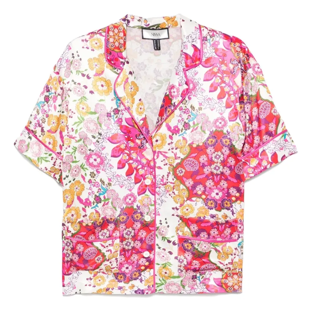 Рубашка с принтом