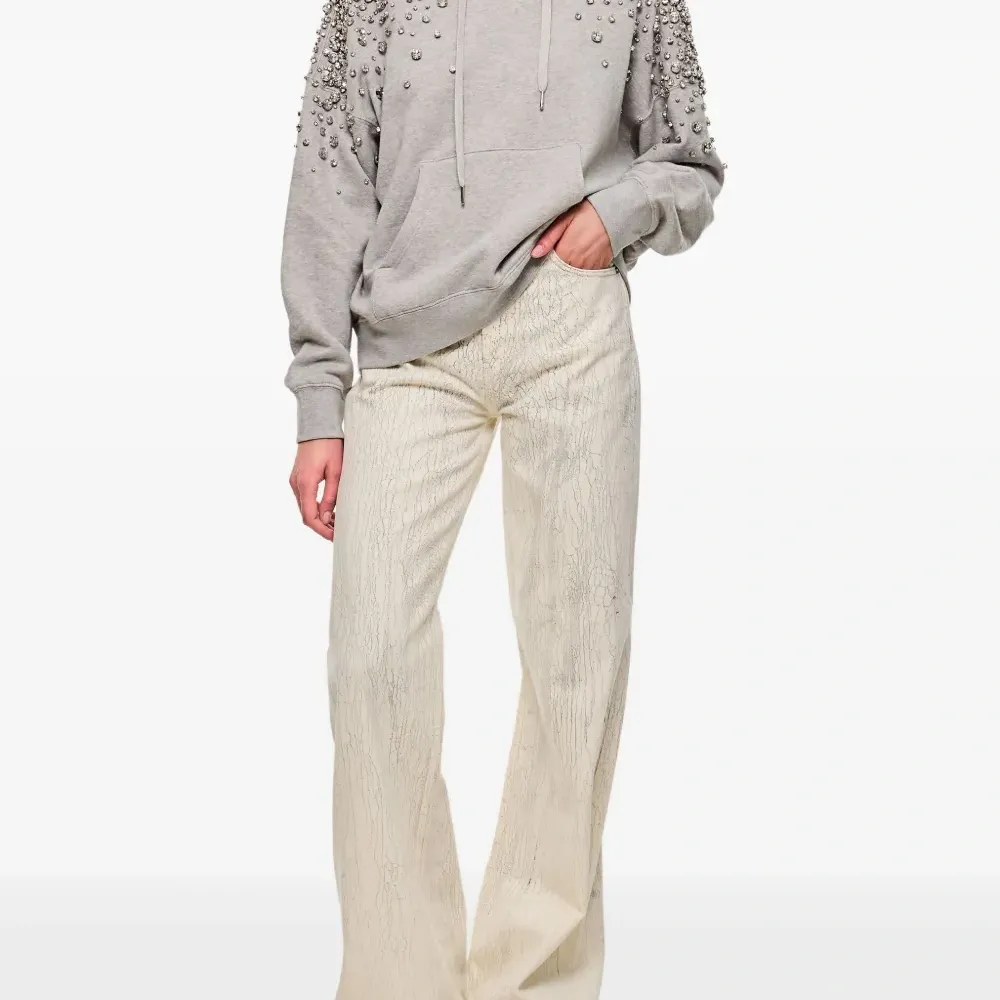 джинсы с эффектом кракле