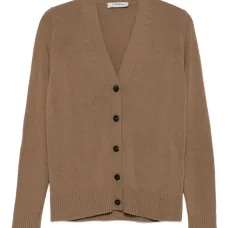 Кардиган с нашивками на локтях