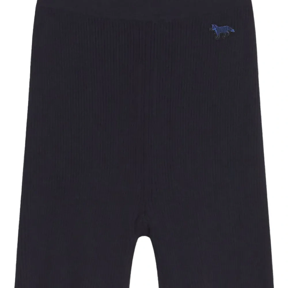 Облегающие шорты в рубчик