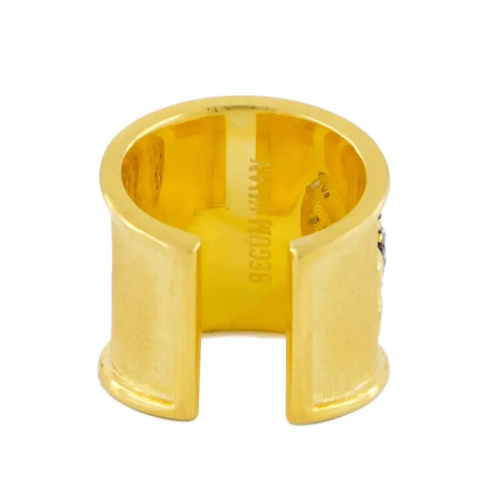 Серьга-кафф Scarab