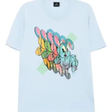 футболка с принтом Bunny Repeat