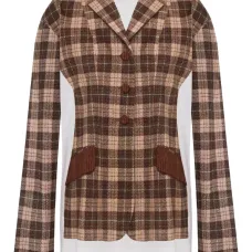 футболка в клетку