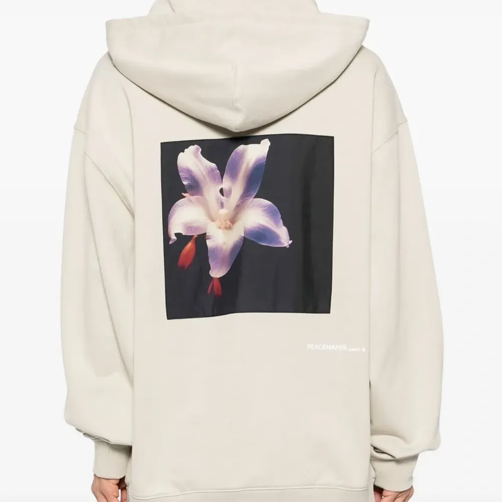 Худи с цветочным принтом