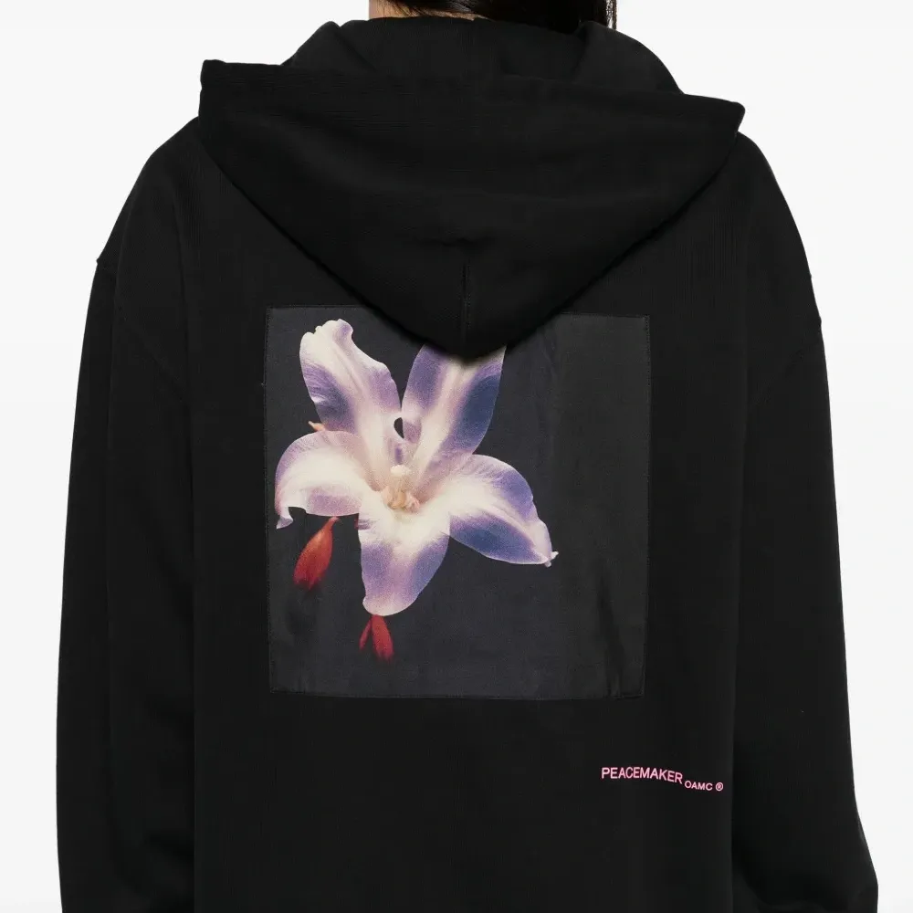 Худи с цветочным принтом