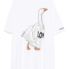 платье мини с принтом Duck