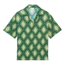 Рубашка с короткими рукавами и узором Рубашка с короткими рукавами и узором