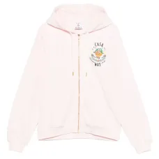 Худи на молнии с вышивкой