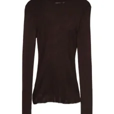 топ в рубчик с высоким воротником