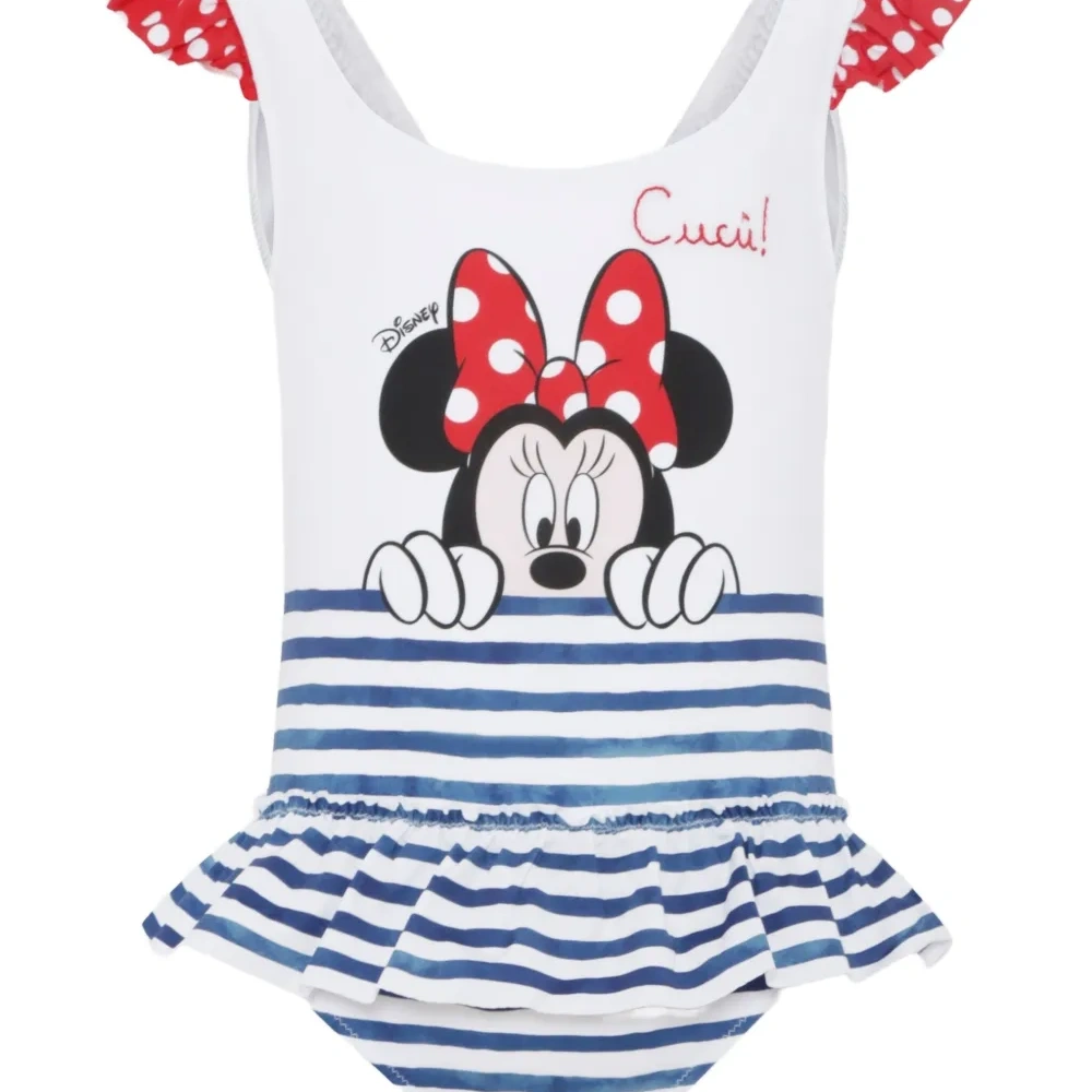 купальник с принтом Minnie