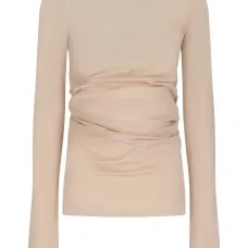 Топ с длинными рукавами и сборками