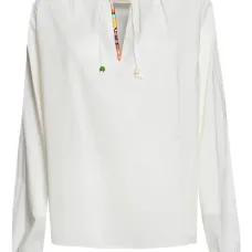 Блузка с V-образным вырезом