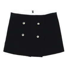 Двубортные шорты с пуговицами