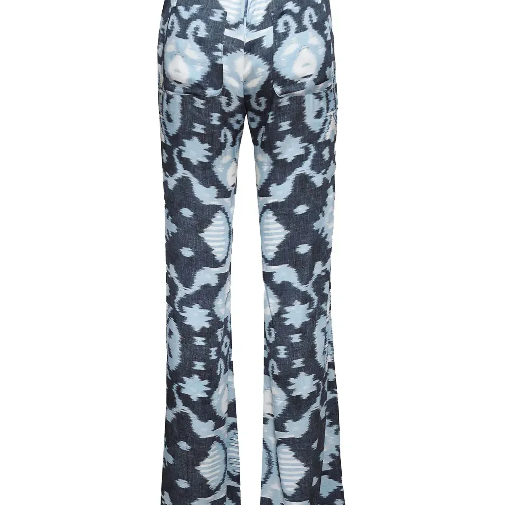 Брюки с принтом