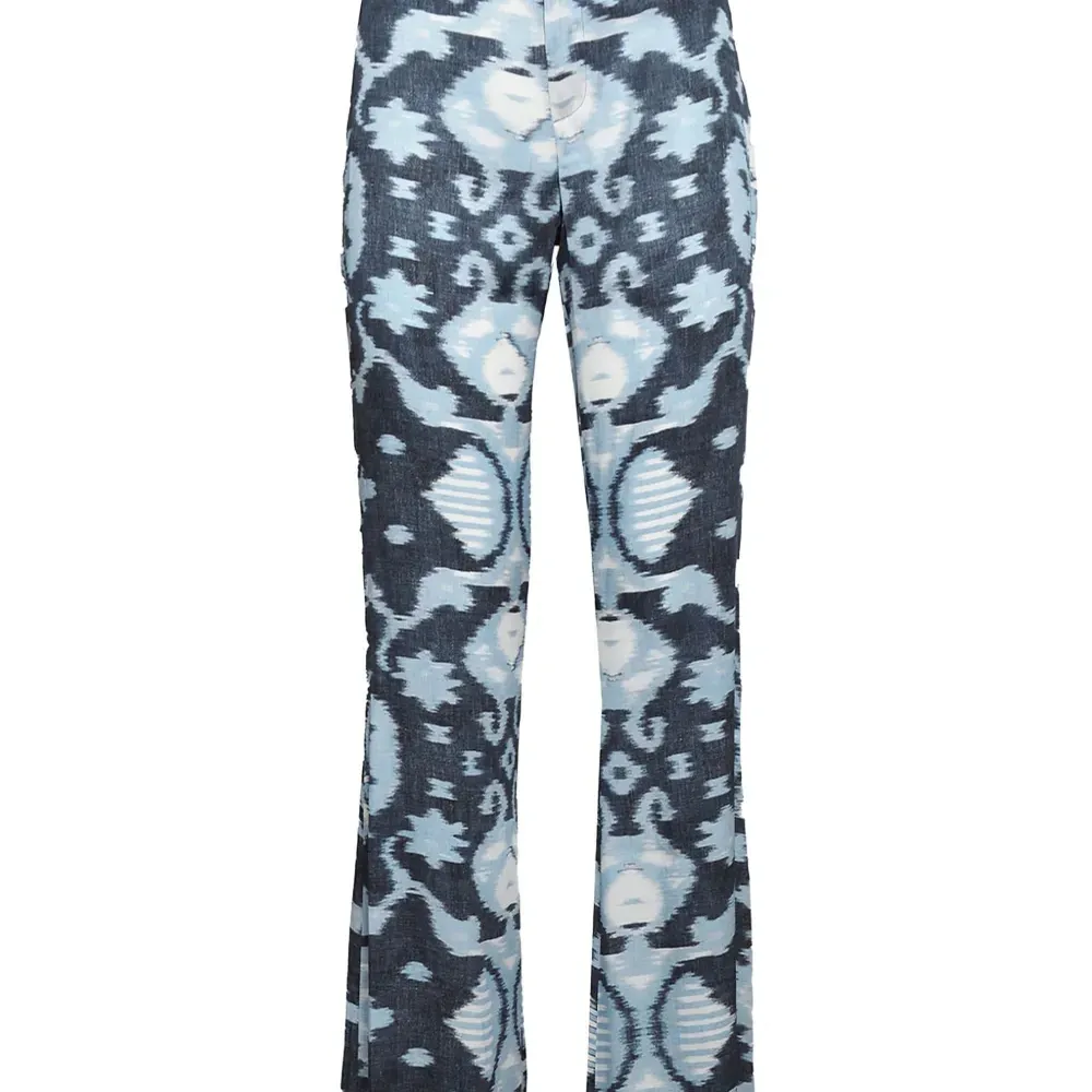 Брюки с принтом