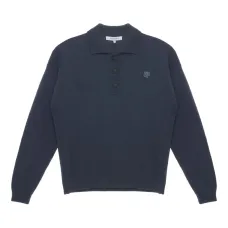 толстовка с воротником поло