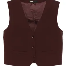 Жилет на пуговицах