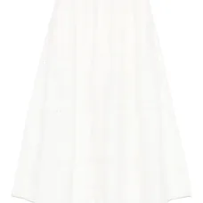 юбка миди с вышивкой